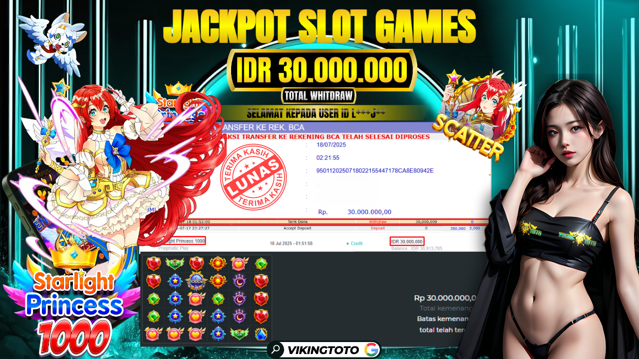 Bukti Jackpot Lunas VikingToto
