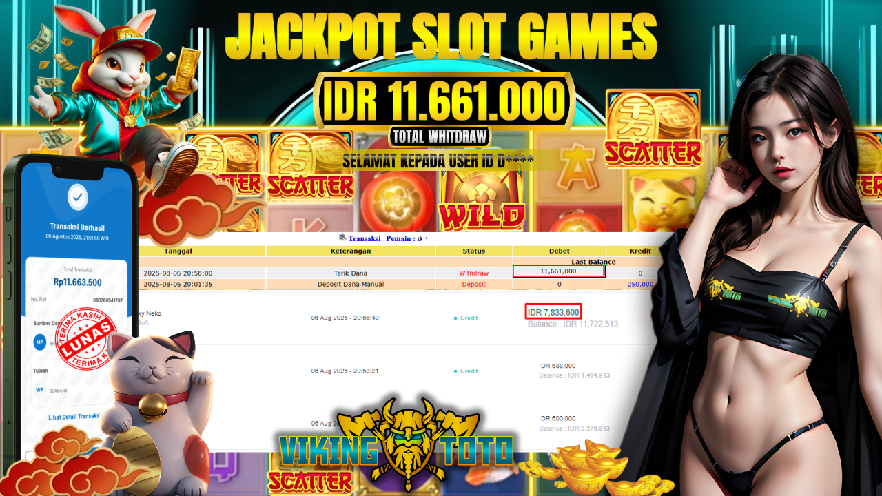 Bukti Jackpot Lunas VikingToto