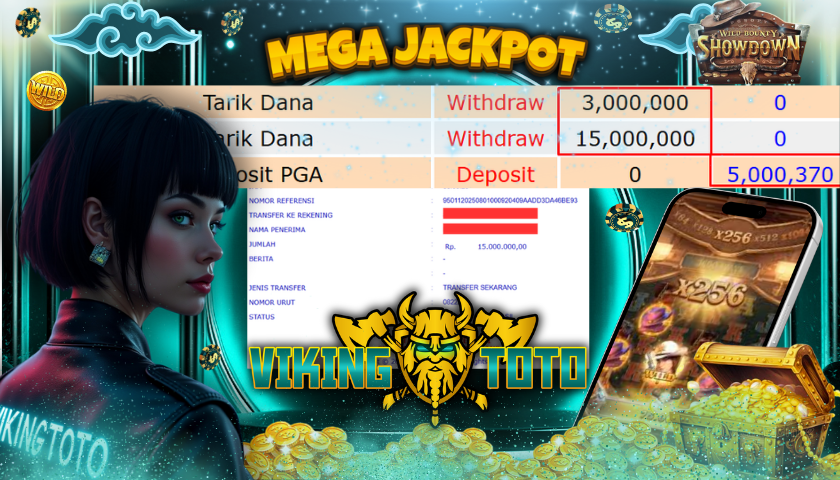Bukti Jackpot Lunas VikingToto