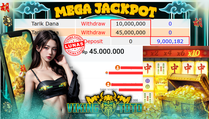 Bukti Jackpot Lunas VikingToto