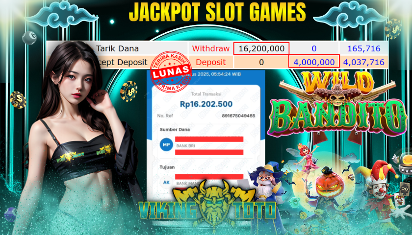 Bukti Jackpot Lunas VikingToto