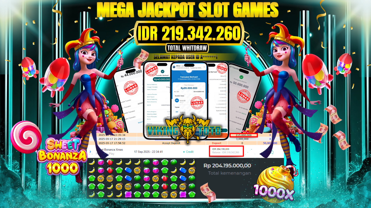 Bukti Jackpot Lunas VikingToto