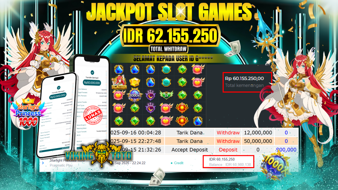 Bukti Jackpot Lunas VikingToto