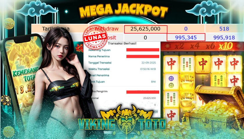 Bukti Jackpot Lunas VikingToto