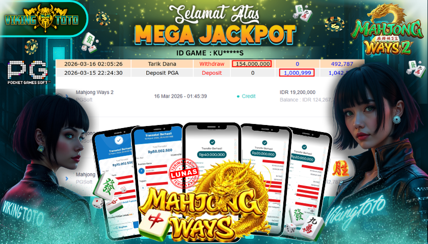 Bukti Jackpot Lunas VikingToto