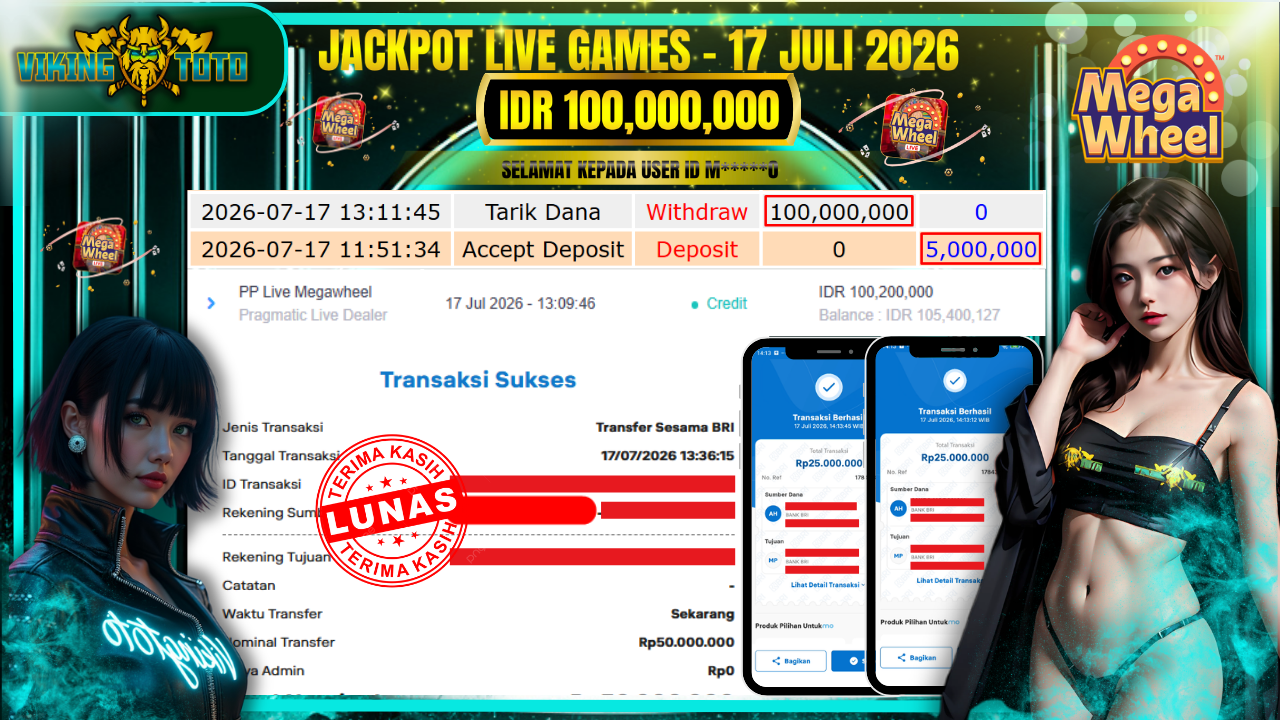 Bukti Jackpot Lunas VikingToto